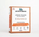 Petits bidons lessive en poudre Fleurs blanches