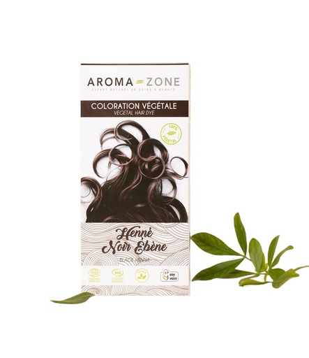 Aroma-zone - Henné noir ébène BIO - Coloration végétale